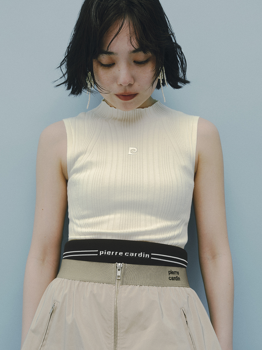 フレイ アイディー FRAY I.D 【pierre cardin】ハイネックリブプルオーバー （PNK）
