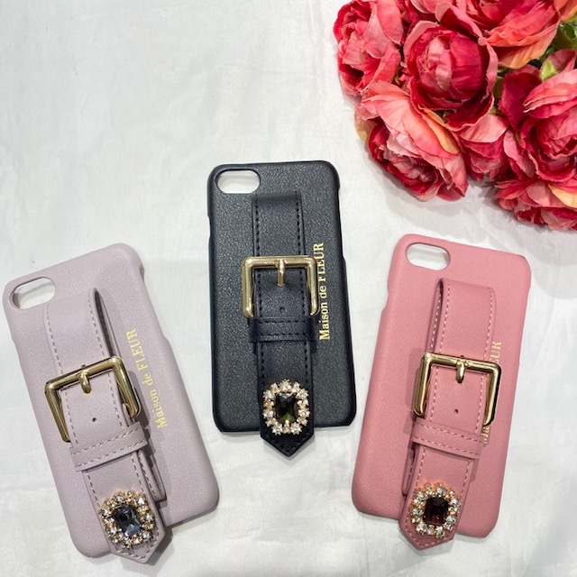 大人気】ビジューバックルベルトiPhoneケース✿ | メゾン ド 大人気】ビジューバックルベルトiPhoneケース✿ | メゾン ド
